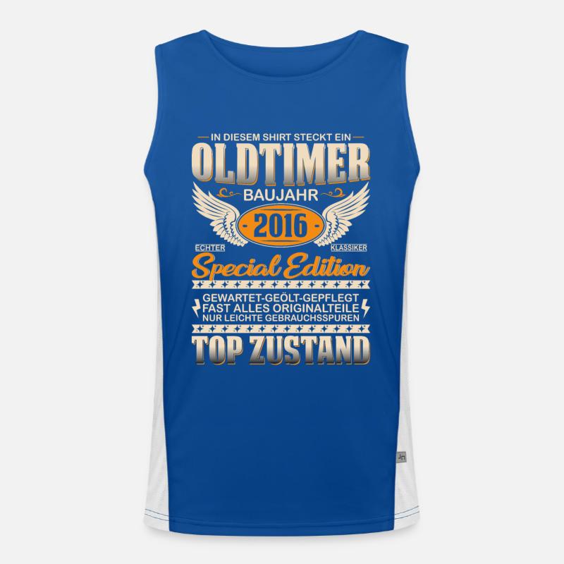 Kultiges Geschenk 2016 Funktionelles Kontrast-Tank Top für Männer 