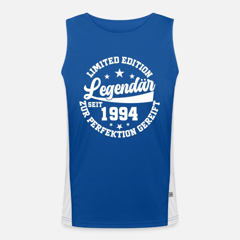 Legendar Seit 1994 Funktionelles Kontrast-Tank Top für Männer 