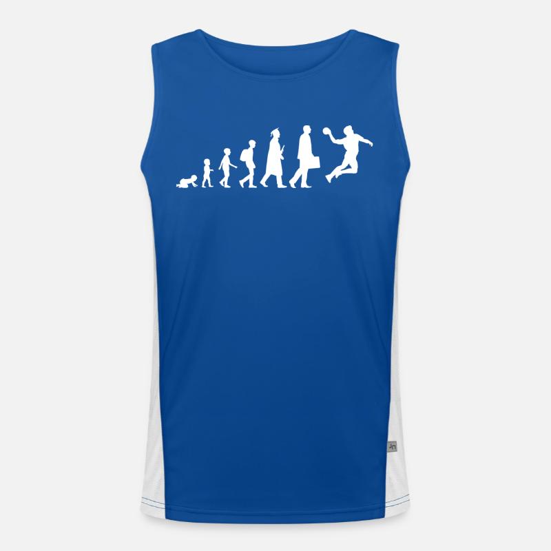 Evolution Handball Funktionelles Kontrast-Tank Top für Männer 