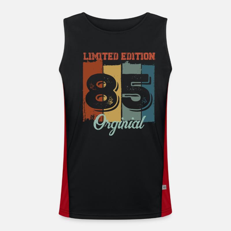 Edition Limitée 85 Original – 40e Anniversaire Débardeur respirant contrasté Homme 
