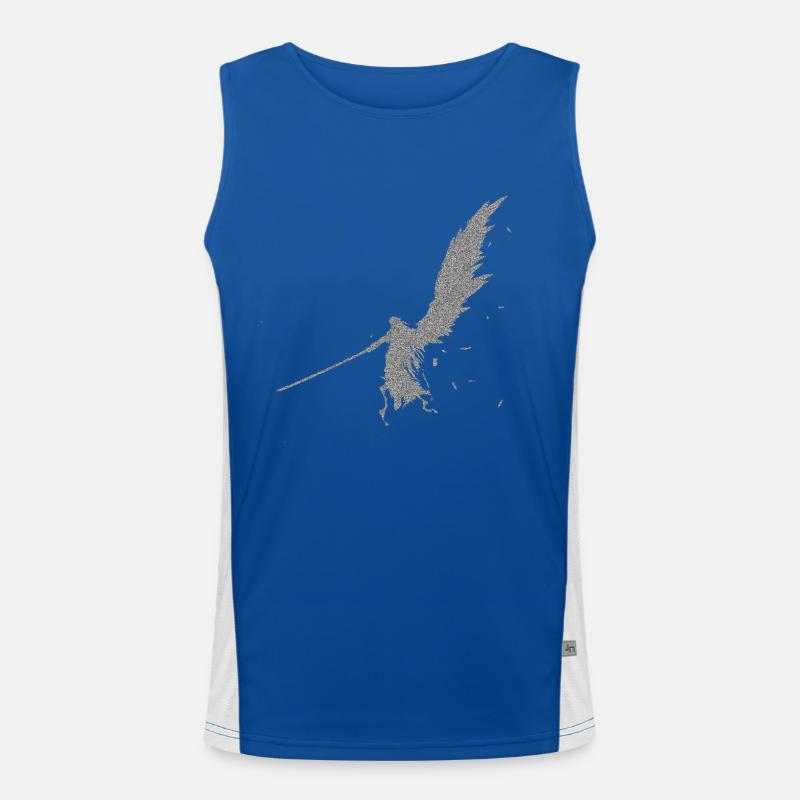 Nuage d'ange épée longue Débardeur respirant contrasté Homme 