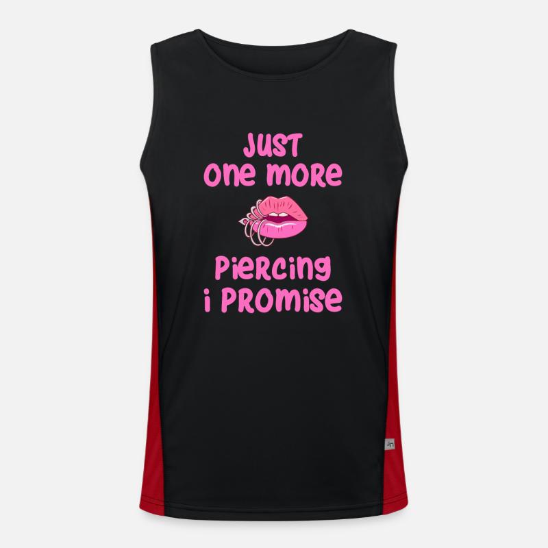 Juste un piercing de plus Débardeur respirant contrasté Homme 