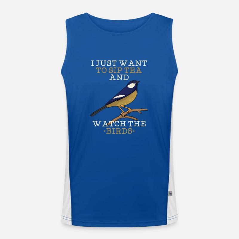 Oiseaux Observer Débardeur respirant contrasté Homme 