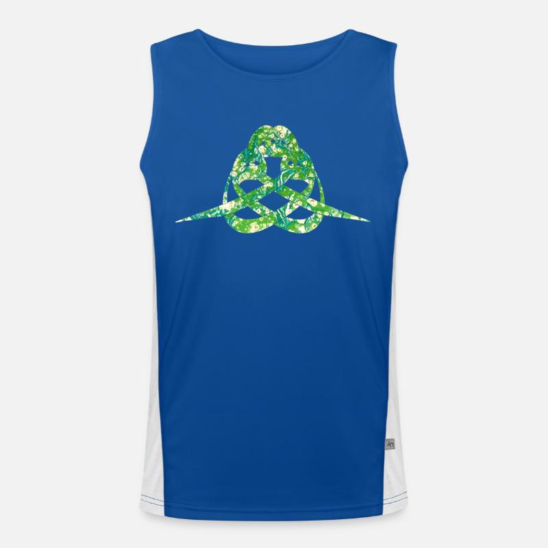 calligraphy e 270 Men's Functional Contrast Tank Top 