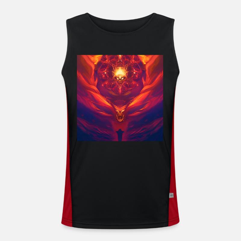 Firebug Men's Functional Contrast Tank Top 