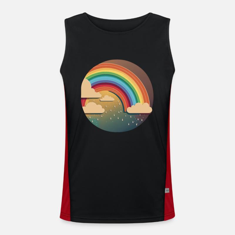 RAINBOW Men's Functional Contrast Tank Top 