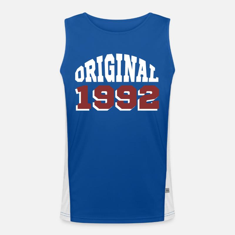 Original 1992 Men's Functional Contrast Tank Top 
