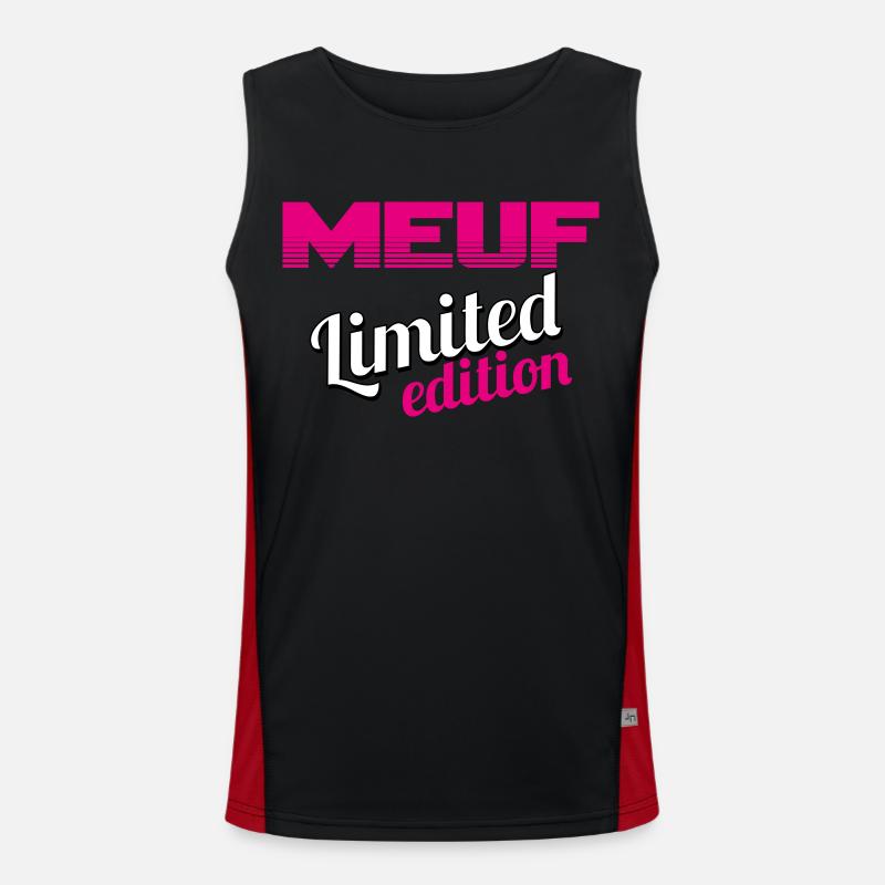 MEUF LIMITED EDITION Débardeur respirant contrasté Homme 