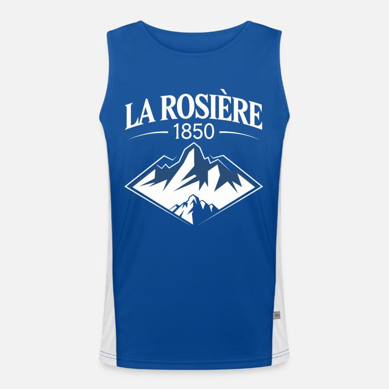 La Rosière 1850m Débardeur respirant contrasté Homme 