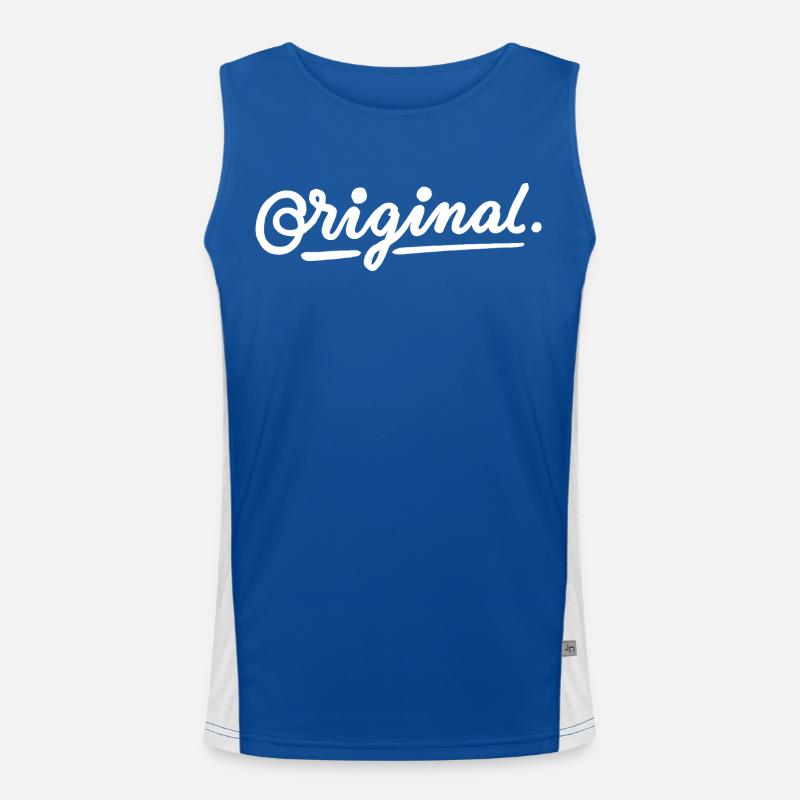 original Men's Functional Contrast Tank Top 