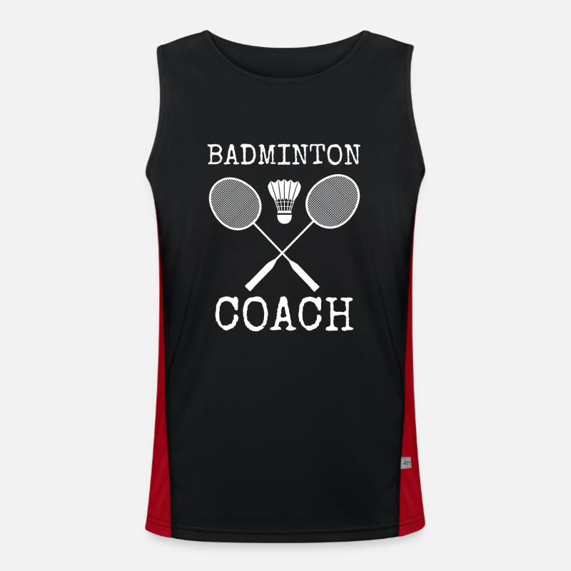 badminton Débardeur respirant contrasté Homme 