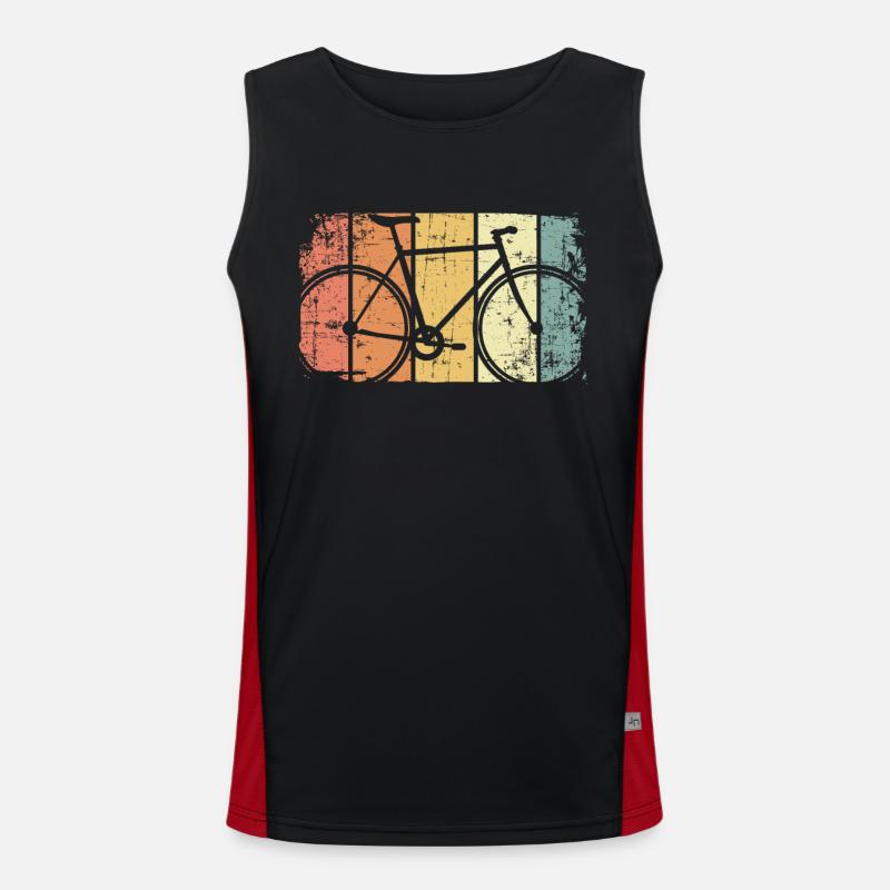 Vélo Débardeur respirant contrasté Homme 