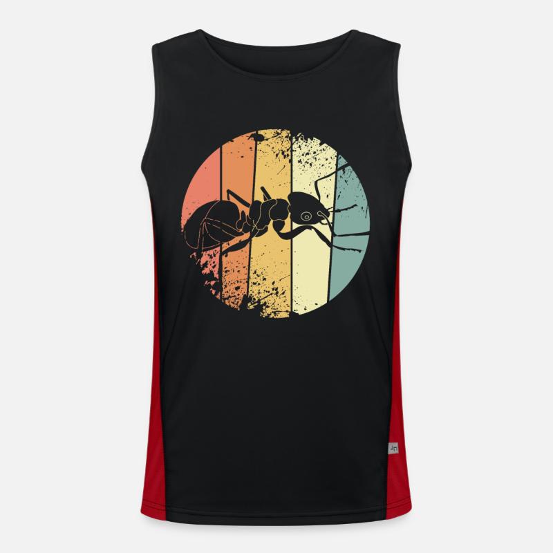 Ants Workers Men's Functional Contrast Tank Top 
