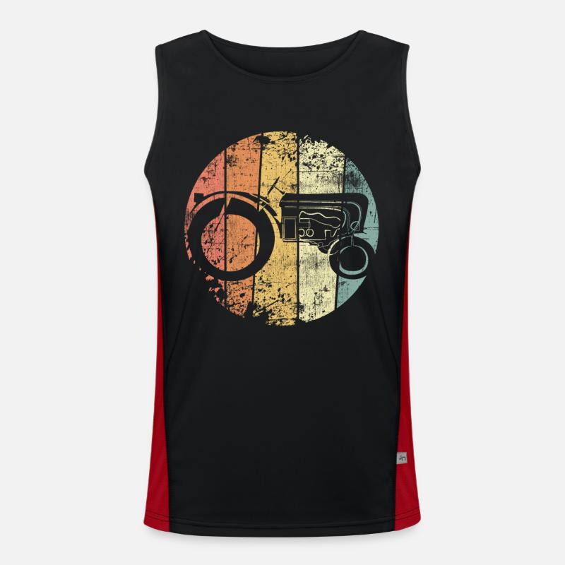 Traktor Funktionelles Kontrast-Tank Top für Männer 