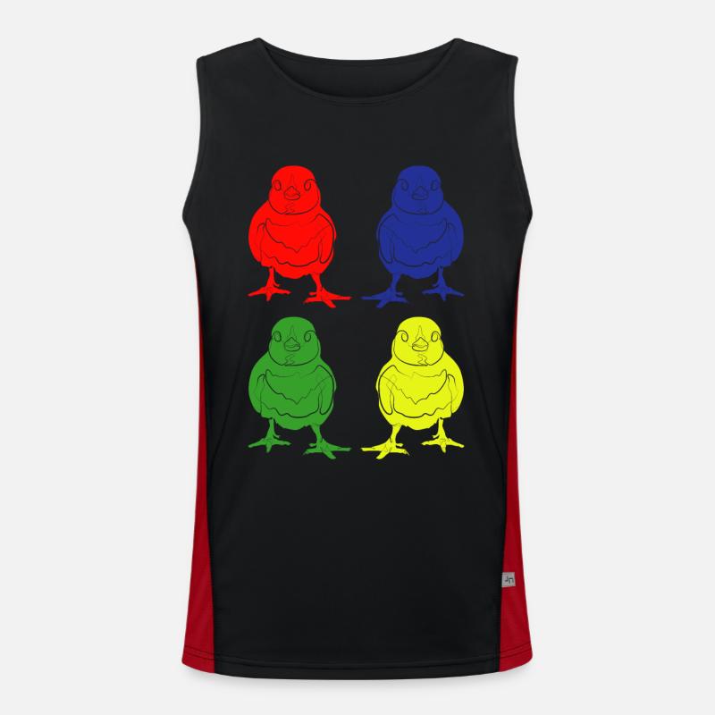 Chick Men's Functional Contrast Tank Top 
