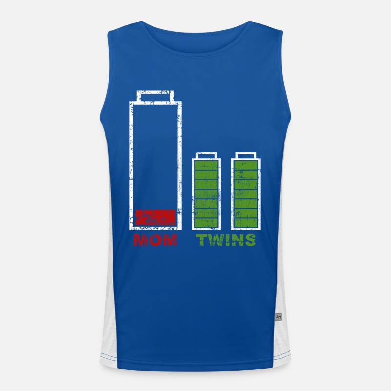 Gémeaux Maman Débardeur respirant contrasté Homme 