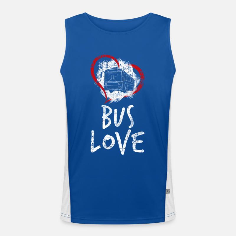 Bus Men's Functional Contrast Tank Top 