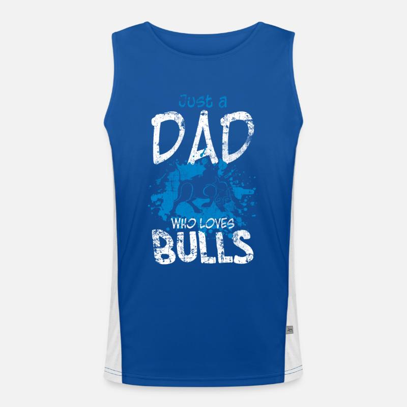 Papa Bulle Share Men's Functional Contrast Tank Top 