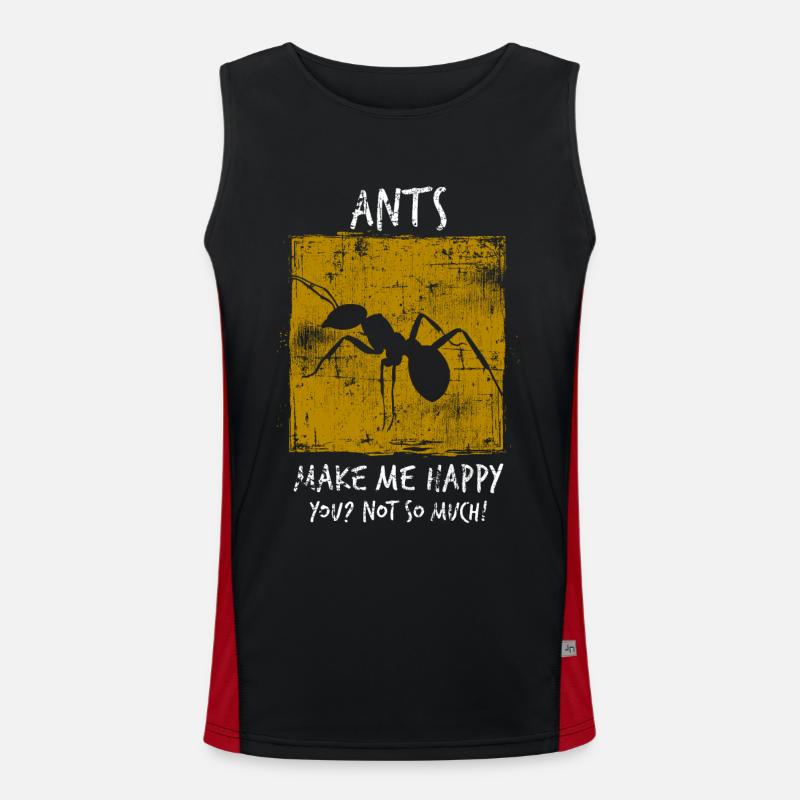 Fourmis Débardeur respirant contrasté Homme 