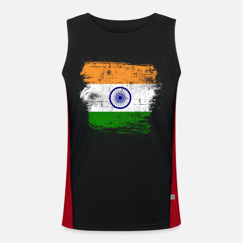 Inde Débardeur respirant contrasté Homme 