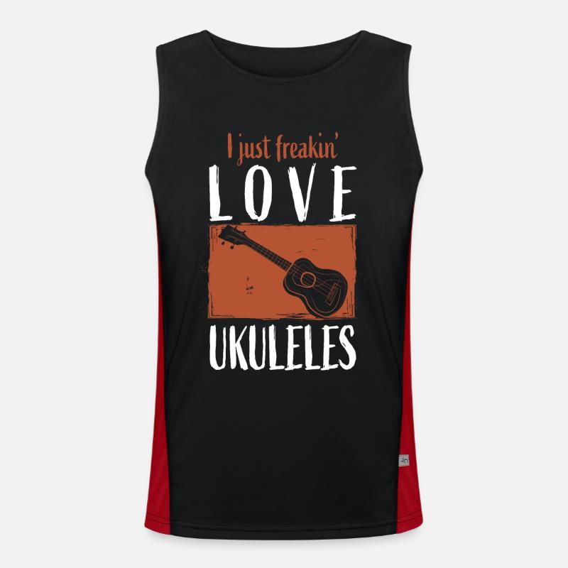 Ukulele Men's Functional Contrast Tank Top 