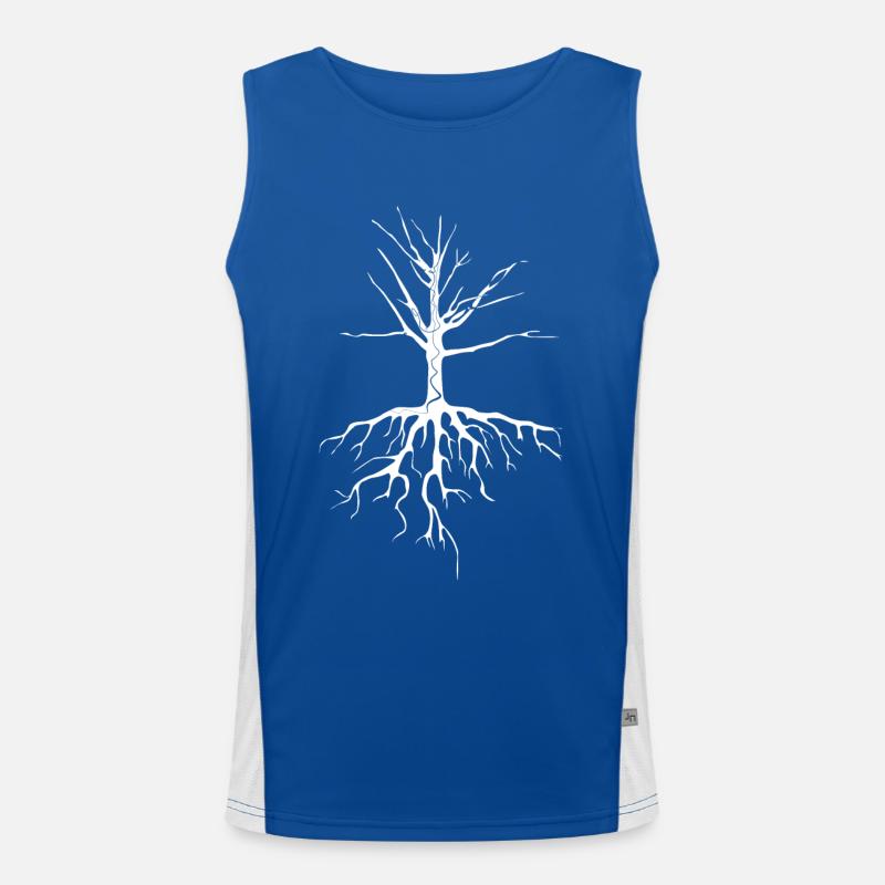 Baum Funktionelles Kontrast-Tank Top für Männer 