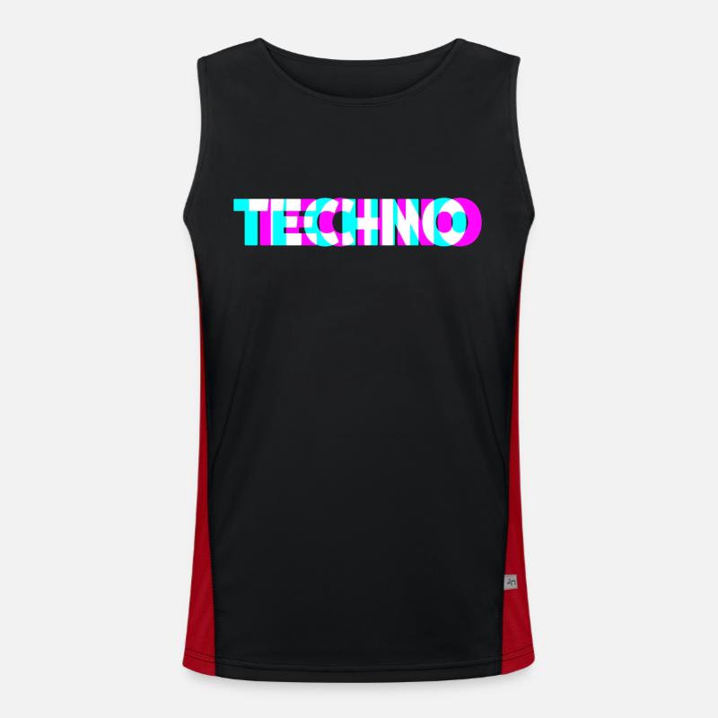 Techno Débardeur respirant contrasté Homme 