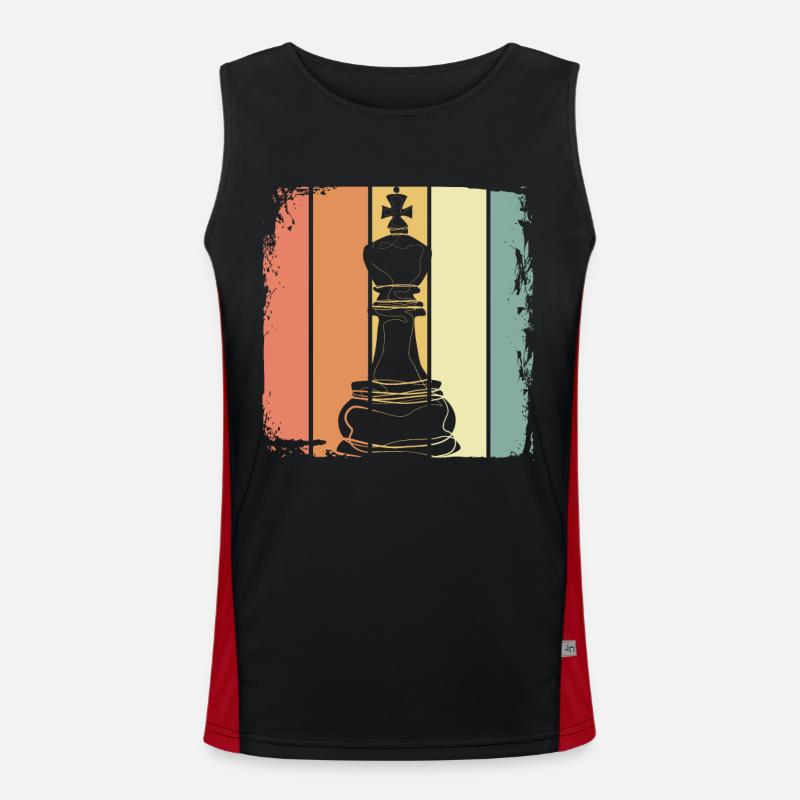 Chess Men's Functional Contrast Tank Top 