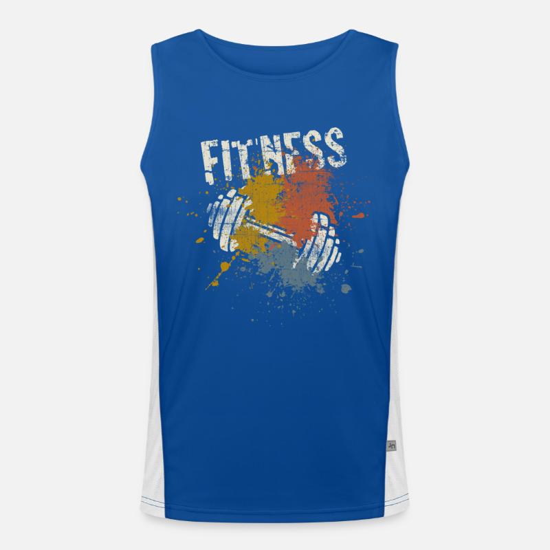 Remise en forme Débardeur respirant contrasté Homme 