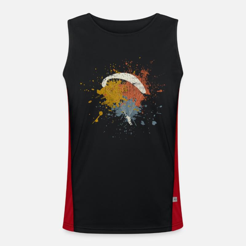 Paraglider Men's Functional Contrast Tank Top 