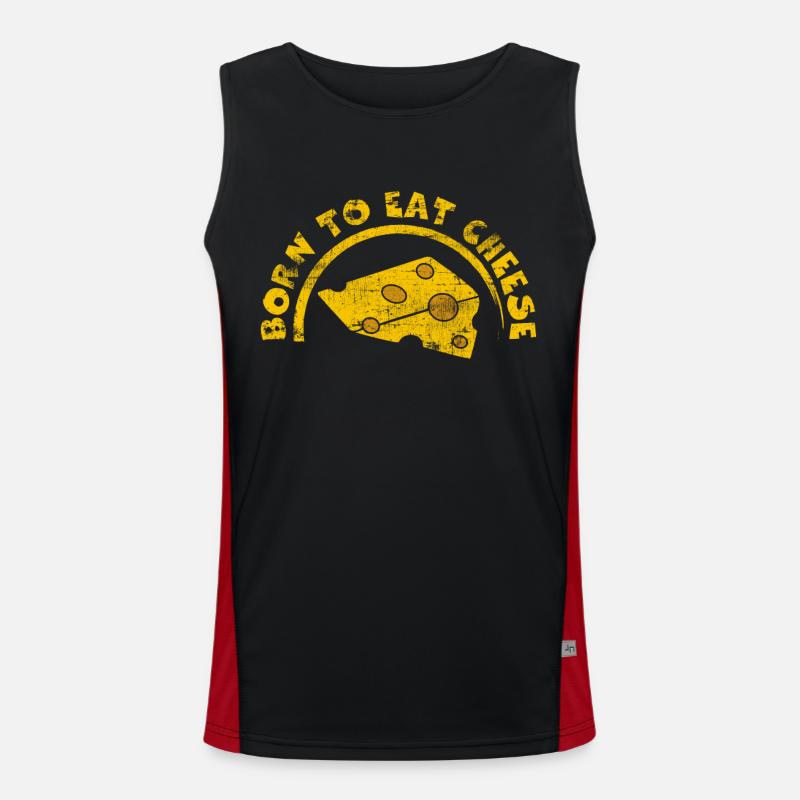 Fromage Débardeur respirant contrasté Homme 