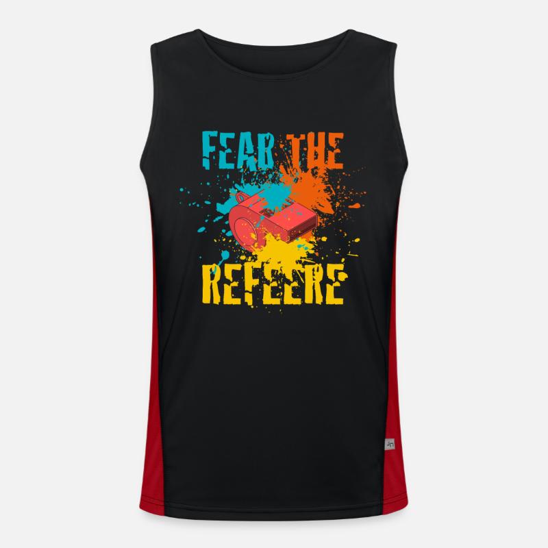 Ref Men's Functional Contrast Tank Top 