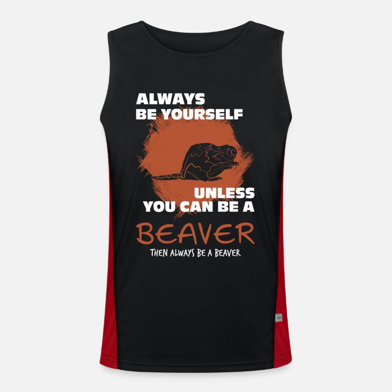 Beaver Men's Functional Contrast Tank Top 