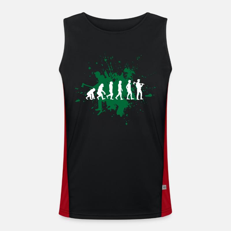 Lumberjack Men's Functional Contrast Tank Top 