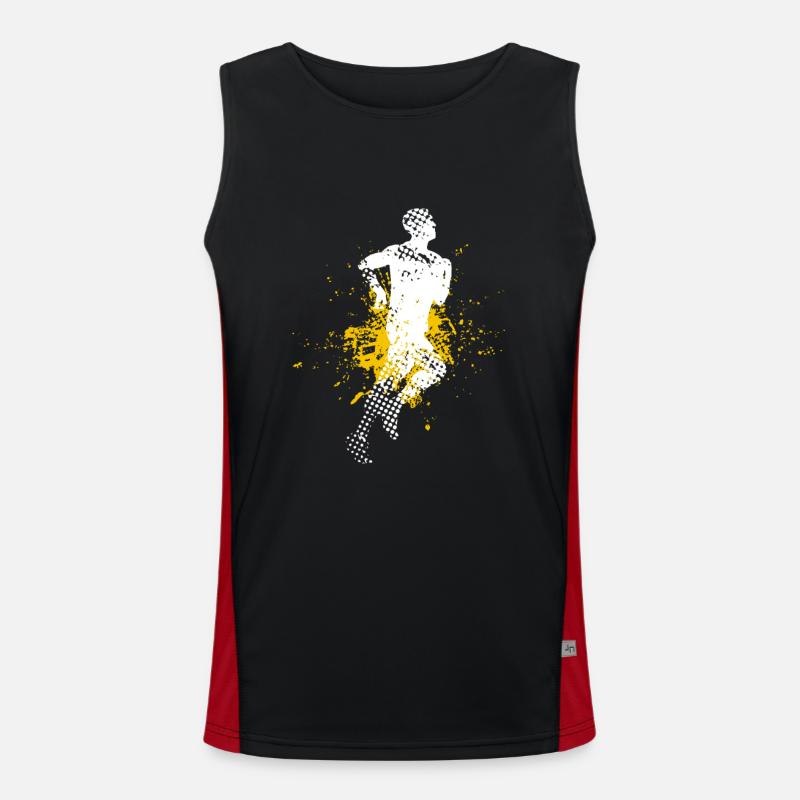 runner Men's Functional Contrast Tank Top 