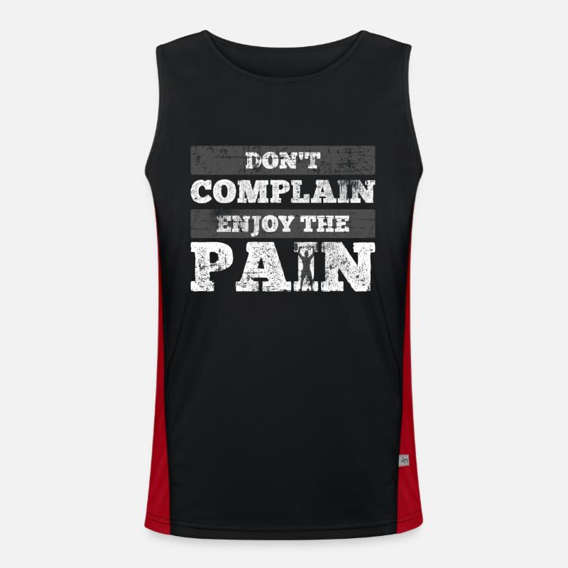weight training Men's Functional Contrast Tank Top 