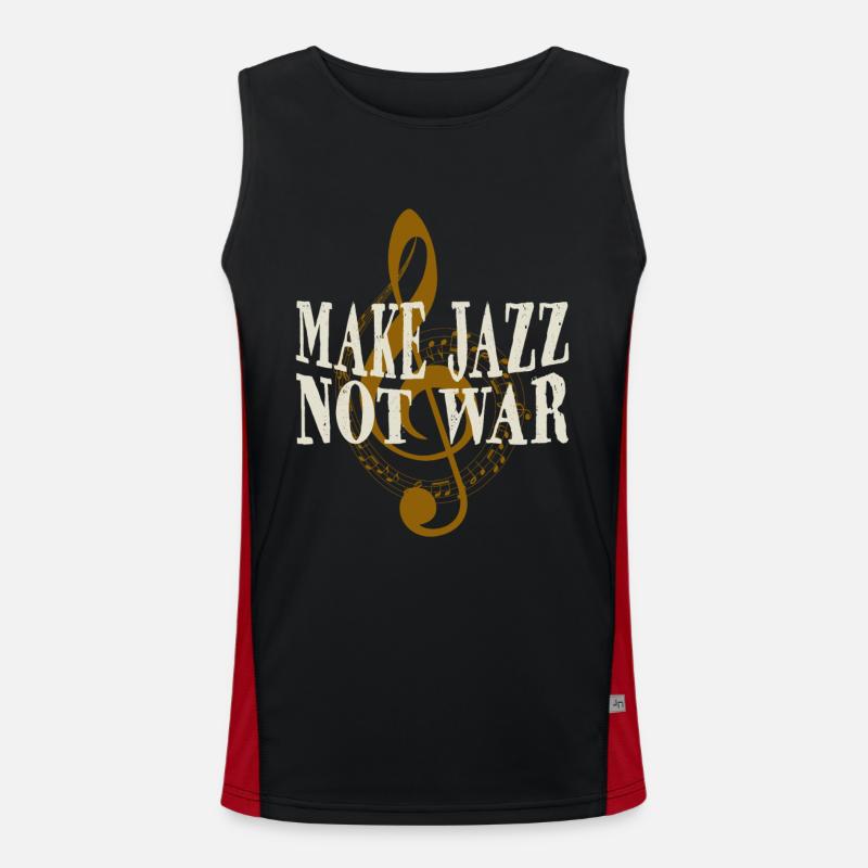 jazz Débardeur respirant contrasté Homme 