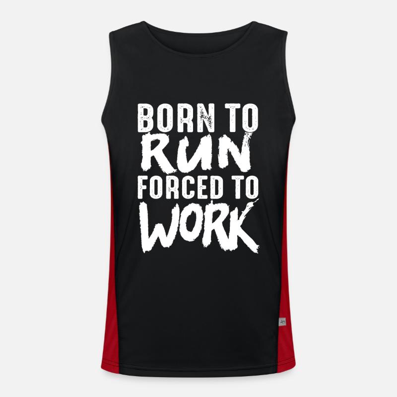 runner Men's Functional Contrast Tank Top 