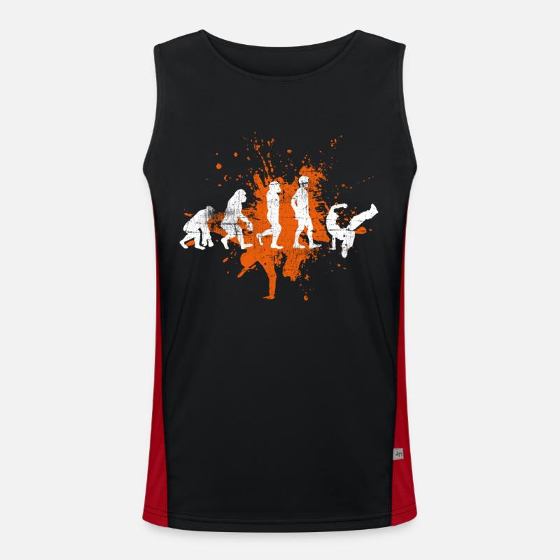 Breakdance Débardeur respirant contrasté Homme 