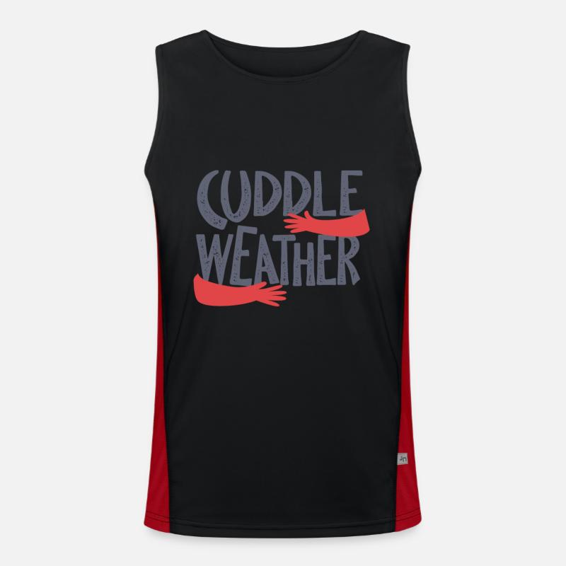 Cuddle weather Men's Functional Contrast Tank Top 