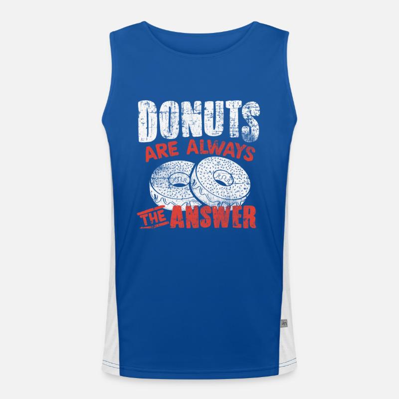 donut Men's Functional Contrast Tank Top 
