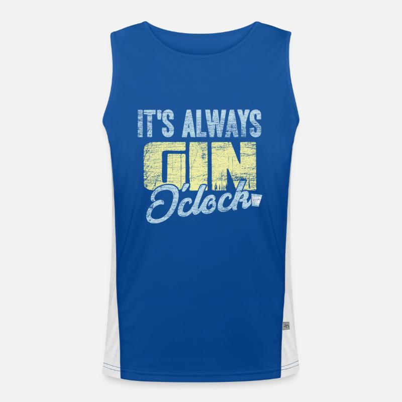 gin Men's Functional Contrast Tank Top 