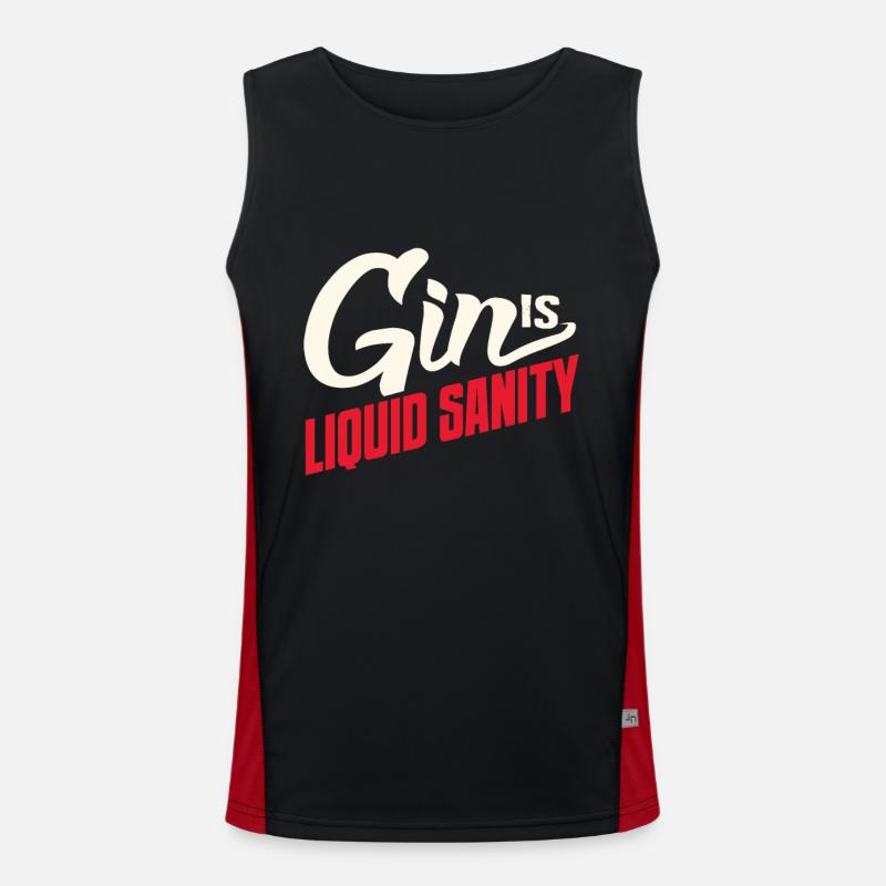 gin Men's Functional Contrast Tank Top 