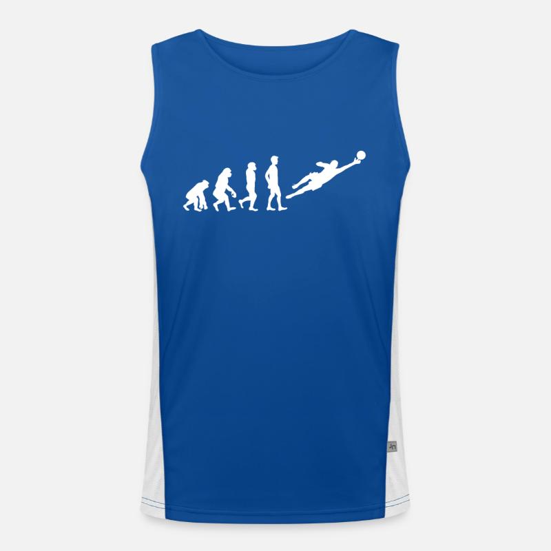 Torwart Evolution Funktionelles Kontrast-Tank Top für Männer 