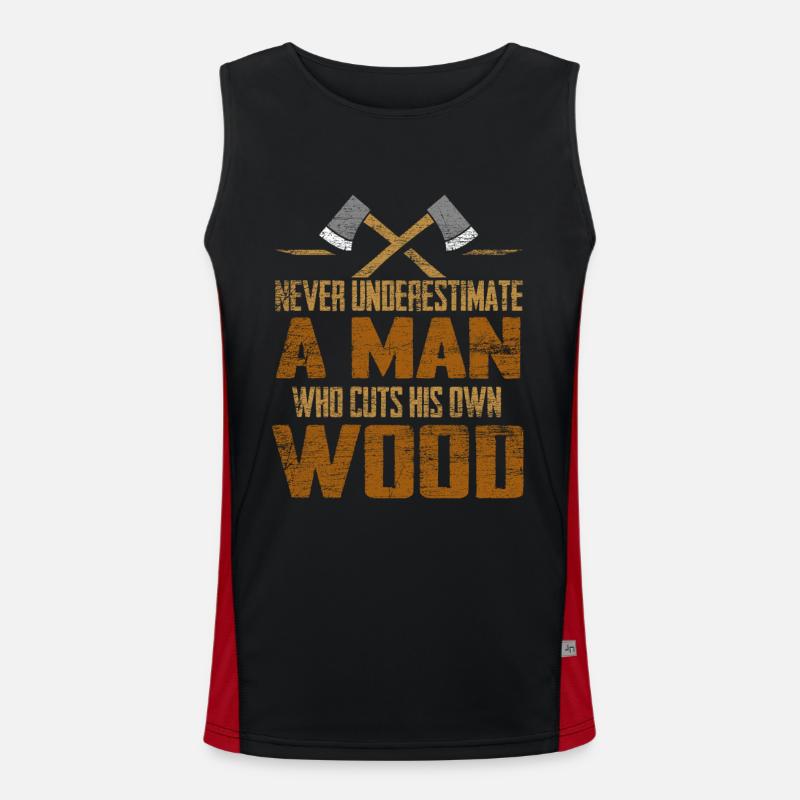 bûcheron Débardeur respirant contrasté Homme 