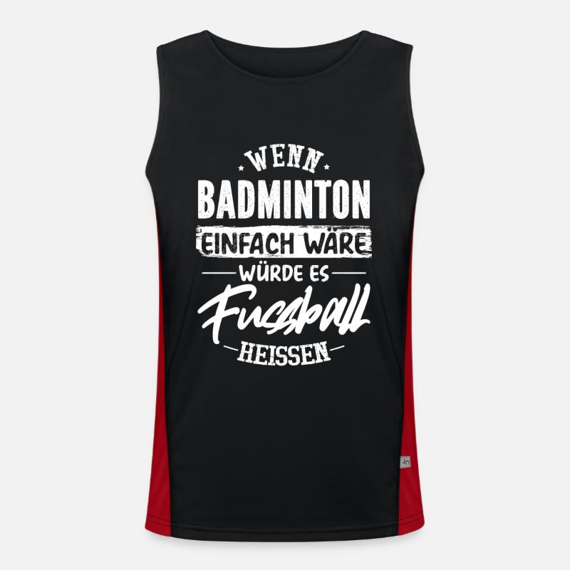 Badminton Funktionelles Kontrast-Tank Top für Männer 