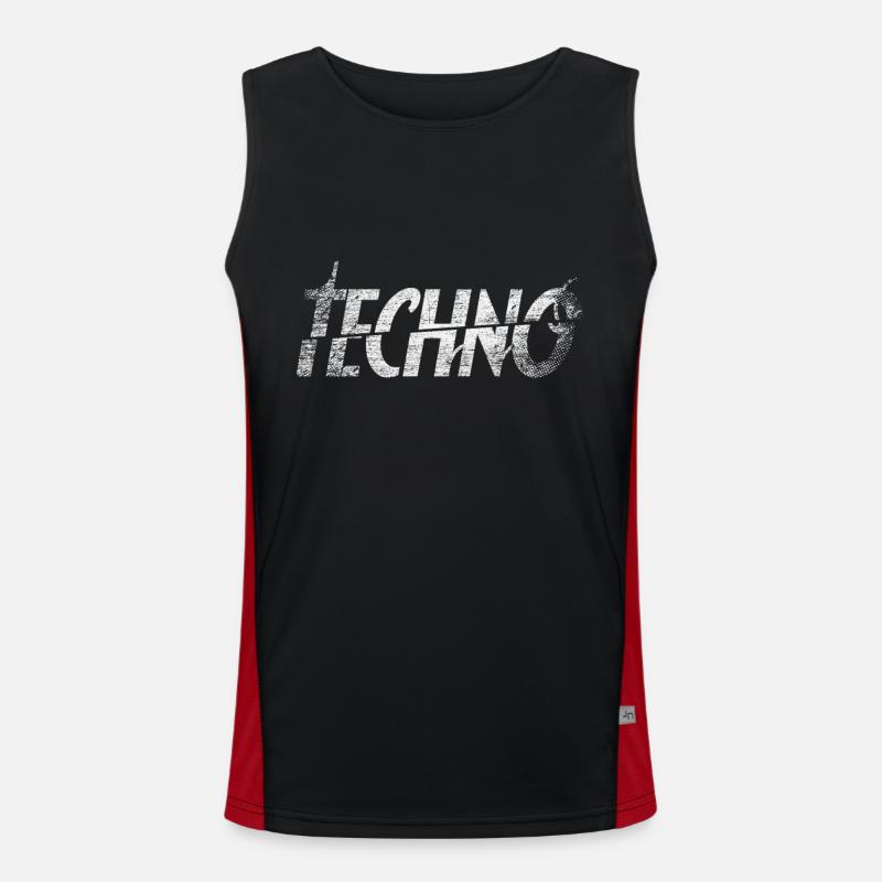 Techno Débardeur respirant contrasté Homme 
