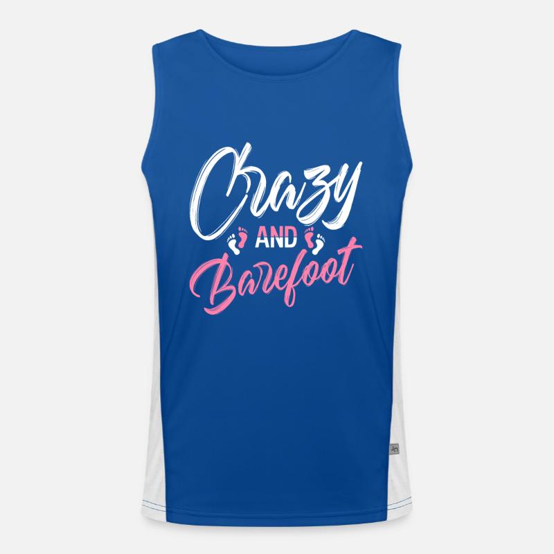 Barefoot Men's Functional Contrast Tank Top 