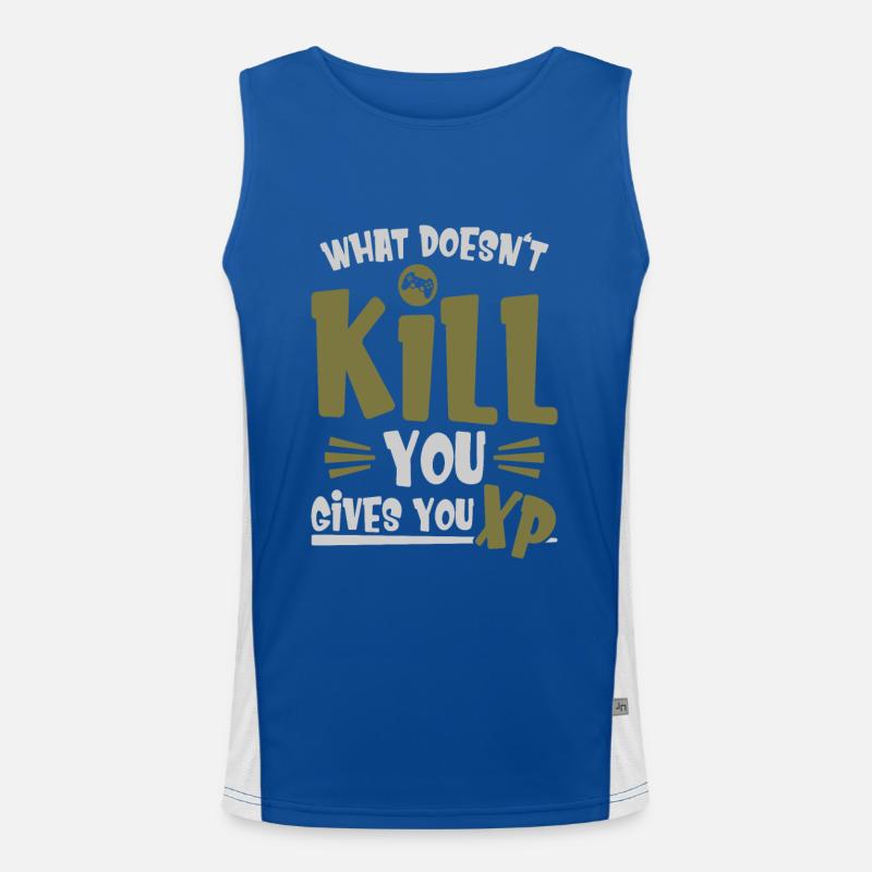Gaming Funktionelles Kontrast-Tank Top für Männer 