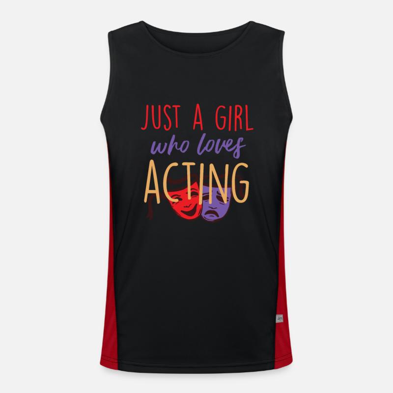 Actrice Débardeur respirant contrasté Homme 